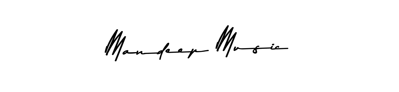 Make a beautiful signature design for name Mandeep Music. With this signature (Asem Kandis PERSONAL USE) style, you can create a handwritten signature for free. Mandeep Music signature style 9 images and pictures png