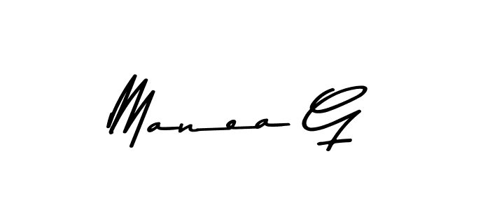 How to make Manea G signature? Asem Kandis PERSONAL USE is a professional autograph style. Create handwritten signature for Manea G name. Manea G signature style 9 images and pictures png