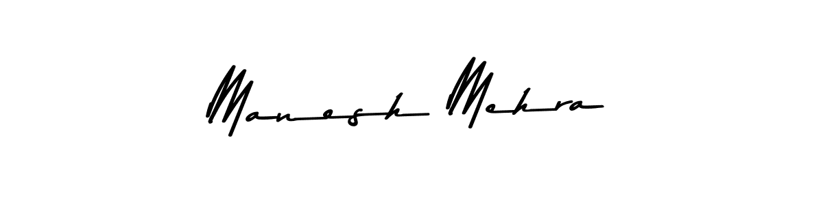 Also You can easily find your signature by using the search form. We will create Manesh Mehra name handwritten signature images for you free of cost using Asem Kandis PERSONAL USE sign style. Manesh Mehra signature style 9 images and pictures png