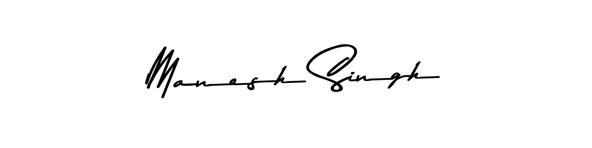 This is the best signature style for the Manesh Singh name. Also you like these signature font (Asem Kandis PERSONAL USE). Mix name signature. Manesh Singh signature style 9 images and pictures png