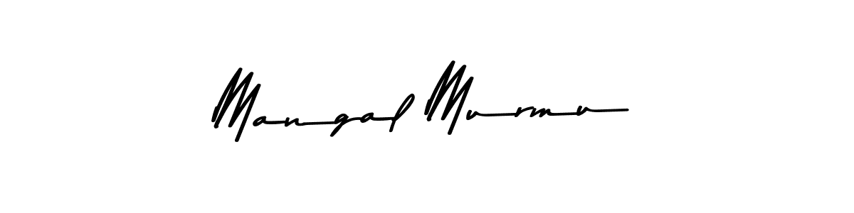Create a beautiful signature design for name Mangal Murmu. With this signature (Asem Kandis PERSONAL USE) fonts, you can make a handwritten signature for free. Mangal Murmu signature style 9 images and pictures png