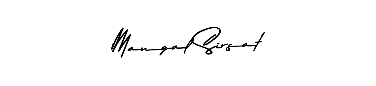 Also we have Mangal Sirsat name is the best signature style. Create professional handwritten signature collection using Asem Kandis PERSONAL USE autograph style. Mangal Sirsat signature style 9 images and pictures png