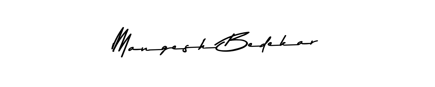 Also You can easily find your signature by using the search form. We will create Mangesh Bedekar name handwritten signature images for you free of cost using Asem Kandis PERSONAL USE sign style. Mangesh Bedekar signature style 9 images and pictures png