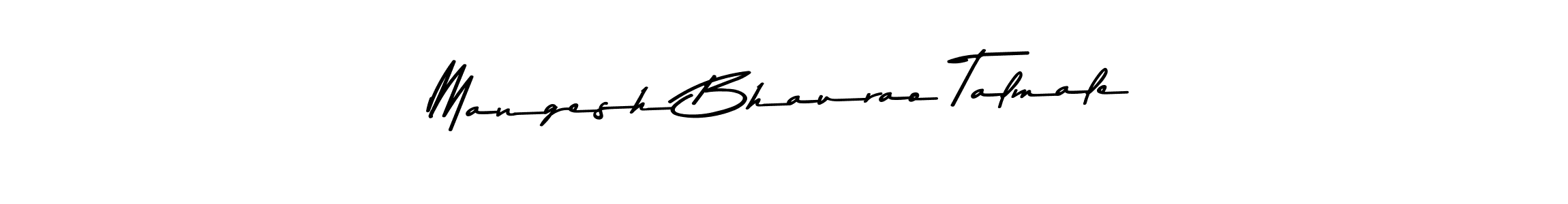 Use a signature maker to create a handwritten signature online. With this signature software, you can design (Asem Kandis PERSONAL USE) your own signature for name Mangesh Bhaurao Talmale. Mangesh Bhaurao Talmale signature style 9 images and pictures png