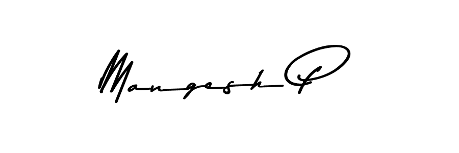 You can use this online signature creator to create a handwritten signature for the name Mangesh P. This is the best online autograph maker. Mangesh P signature style 9 images and pictures png