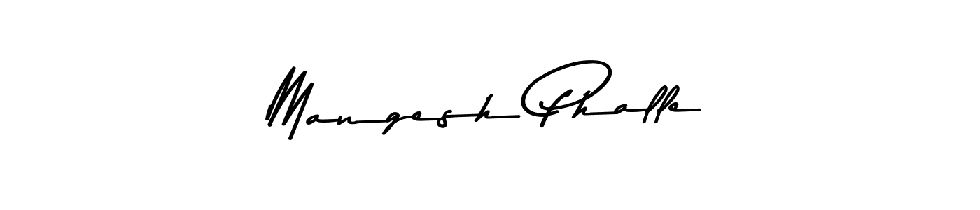 Also You can easily find your signature by using the search form. We will create Mangesh Phalle name handwritten signature images for you free of cost using Asem Kandis PERSONAL USE sign style. Mangesh Phalle signature style 9 images and pictures png