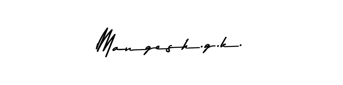 Make a beautiful signature design for name Mangesh.g.k.. Use this online signature maker to create a handwritten signature for free. Mangesh.g.k. signature style 9 images and pictures png