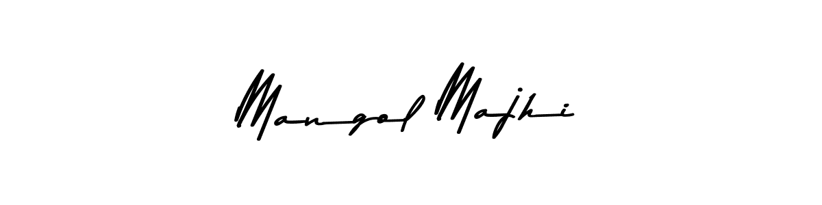 How to make Mangol Majhi signature? Asem Kandis PERSONAL USE is a professional autograph style. Create handwritten signature for Mangol Majhi name. Mangol Majhi signature style 9 images and pictures png