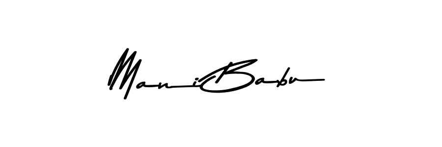 Make a beautiful signature design for name Mani Babu. With this signature (Asem Kandis PERSONAL USE) style, you can create a handwritten signature for free. Mani Babu signature style 9 images and pictures png