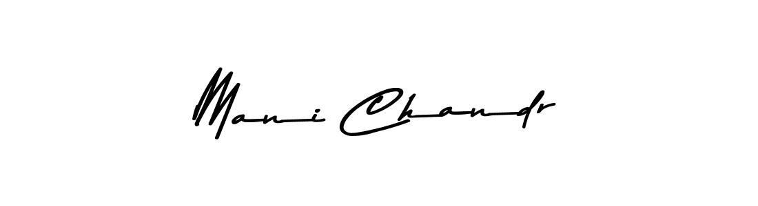 Design your own signature with our free online signature maker. With this signature software, you can create a handwritten (Asem Kandis PERSONAL USE) signature for name Mani Chandr. Mani Chandr signature style 9 images and pictures png