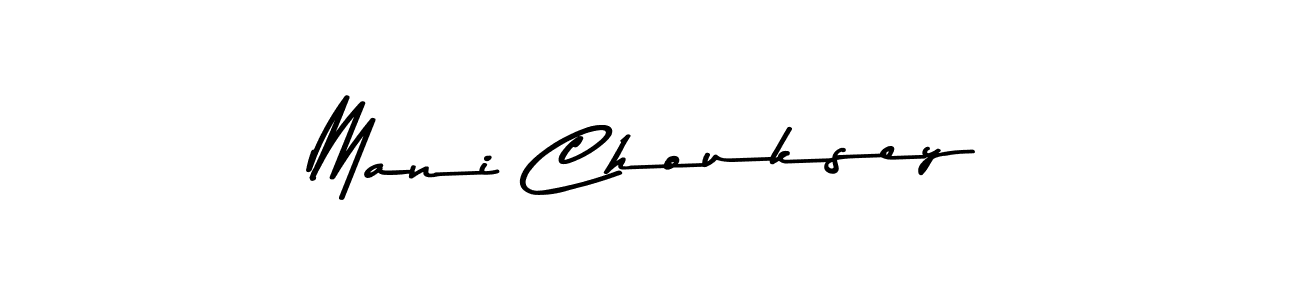 Similarly Asem Kandis PERSONAL USE is the best handwritten signature design. Signature creator online .You can use it as an online autograph creator for name Mani Chouksey. Mani Chouksey signature style 9 images and pictures png