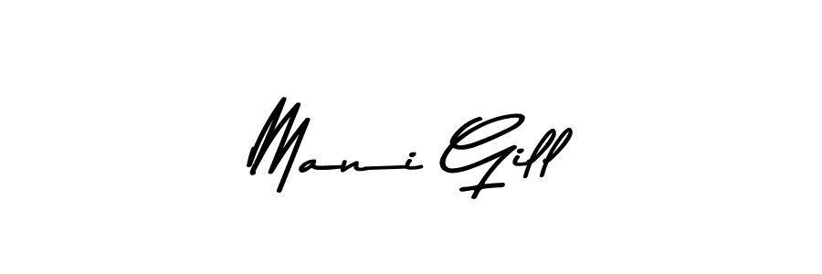 Asem Kandis PERSONAL USE is a professional signature style that is perfect for those who want to add a touch of class to their signature. It is also a great choice for those who want to make their signature more unique. Get Mani Gill name to fancy signature for free. Mani Gill signature style 9 images and pictures png