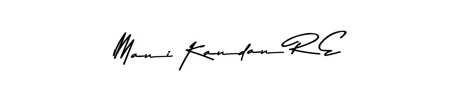 Also we have Mani Kandan R E name is the best signature style. Create professional handwritten signature collection using Asem Kandis PERSONAL USE autograph style. Mani Kandan R E signature style 9 images and pictures png