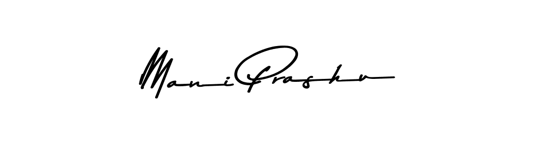 Similarly Asem Kandis PERSONAL USE is the best handwritten signature design. Signature creator online .You can use it as an online autograph creator for name Mani Prashu. Mani Prashu signature style 9 images and pictures png