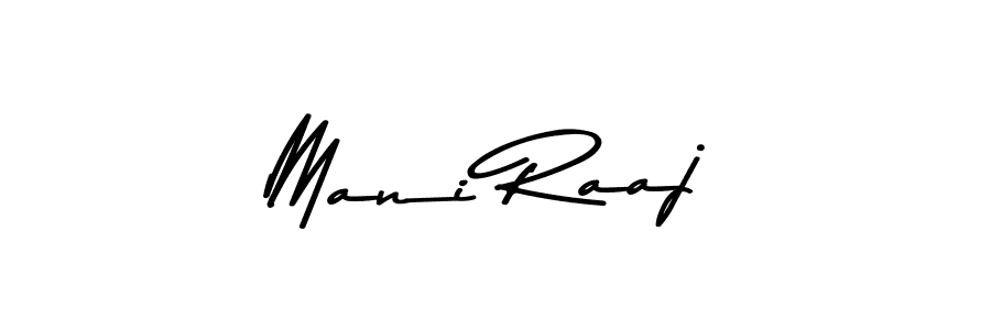 Make a beautiful signature design for name Mani Raaj. With this signature (Asem Kandis PERSONAL USE) style, you can create a handwritten signature for free. Mani Raaj signature style 9 images and pictures png