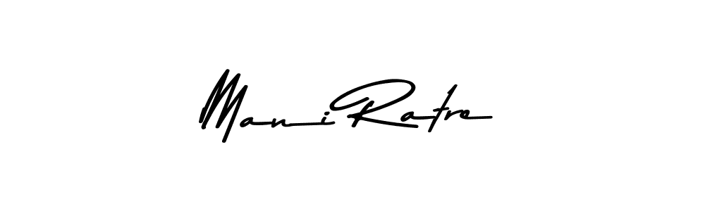 Use a signature maker to create a handwritten signature online. With this signature software, you can design (Asem Kandis PERSONAL USE) your own signature for name Mani Ratre. Mani Ratre signature style 9 images and pictures png