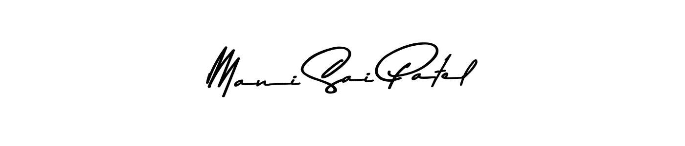 How to make Mani Sai Patel signature? Asem Kandis PERSONAL USE is a professional autograph style. Create handwritten signature for Mani Sai Patel name. Mani Sai Patel signature style 9 images and pictures png