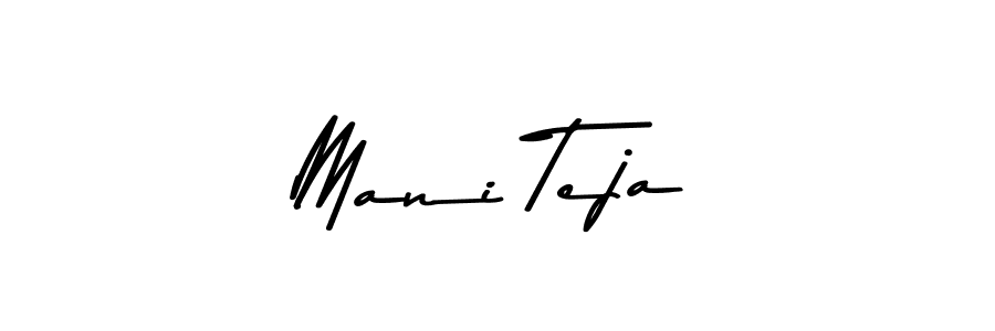 Mani Teja stylish signature style. Best Handwritten Sign (Asem Kandis PERSONAL USE) for my name. Handwritten Signature Collection Ideas for my name Mani Teja. Mani Teja signature style 9 images and pictures png