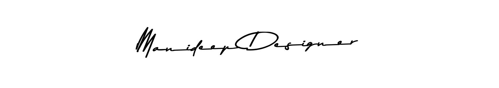 Also we have Manideep Designer name is the best signature style. Create professional handwritten signature collection using Asem Kandis PERSONAL USE autograph style. Manideep Designer signature style 9 images and pictures png