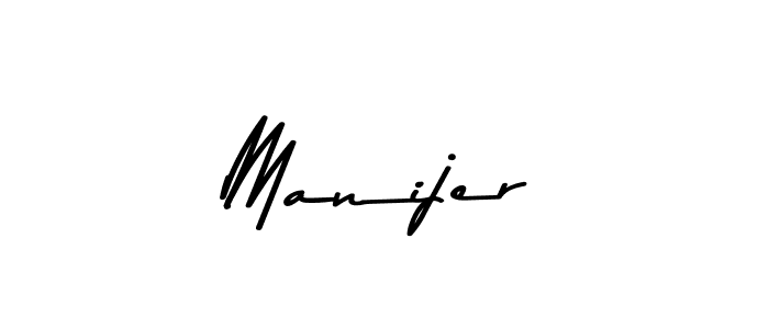 How to Draw Manijer signature style? Asem Kandis PERSONAL USE is a latest design signature styles for name Manijer. Manijer signature style 9 images and pictures png