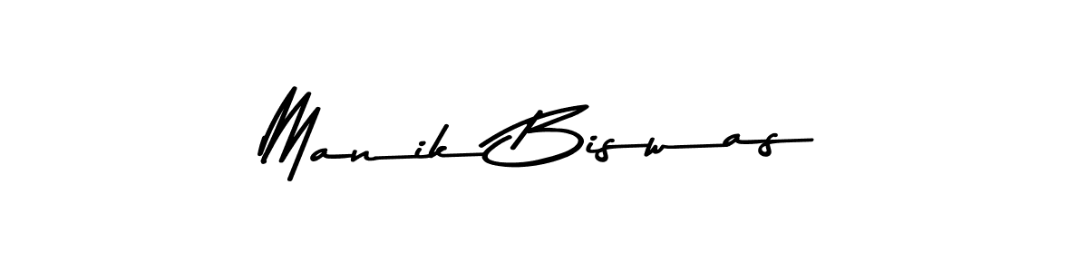 How to make Manik Biswas signature? Asem Kandis PERSONAL USE is a professional autograph style. Create handwritten signature for Manik Biswas name. Manik Biswas signature style 9 images and pictures png