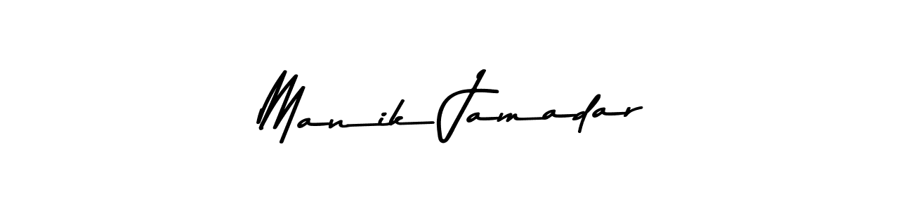 Make a beautiful signature design for name Manik Jamadar. With this signature (Asem Kandis PERSONAL USE) style, you can create a handwritten signature for free. Manik Jamadar signature style 9 images and pictures png