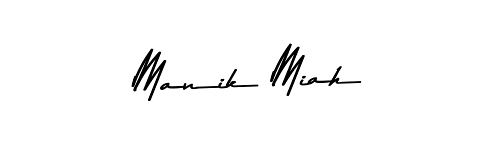How to make Manik Miah signature? Asem Kandis PERSONAL USE is a professional autograph style. Create handwritten signature for Manik Miah name. Manik Miah signature style 9 images and pictures png