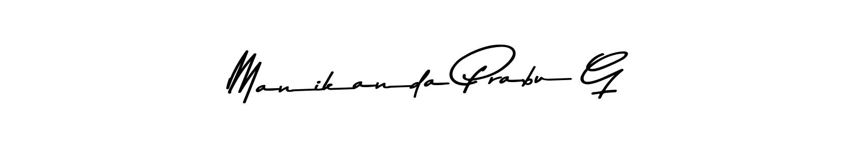 Design your own signature with our free online signature maker. With this signature software, you can create a handwritten (Asem Kandis PERSONAL USE) signature for name Manikanda Prabu G. Manikanda Prabu G signature style 9 images and pictures png