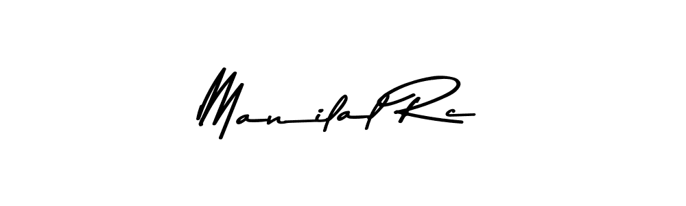 You can use this online signature creator to create a handwritten signature for the name Manilal Rc. This is the best online autograph maker. Manilal Rc signature style 9 images and pictures png