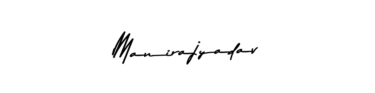 if you are searching for the best signature style for your name Manirajyadav. so please give up your signature search. here we have designed multiple signature styles  using Asem Kandis PERSONAL USE. Manirajyadav signature style 9 images and pictures png