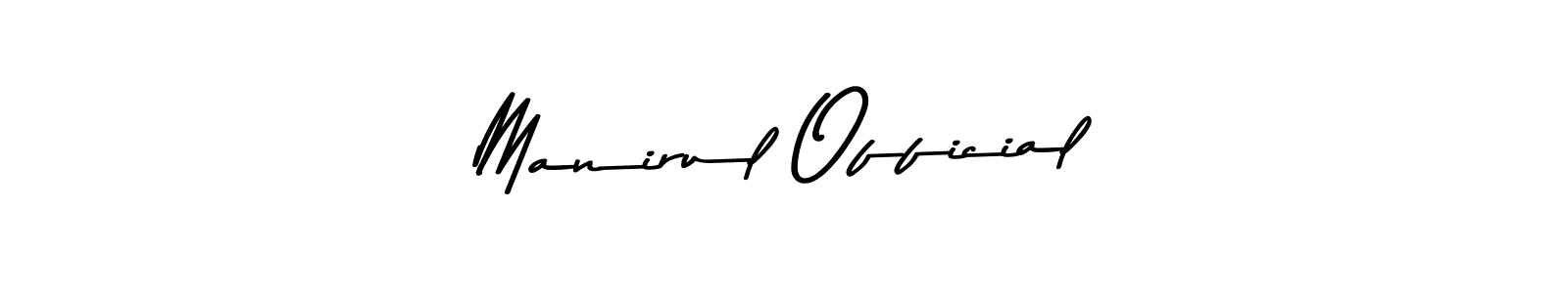Check out images of Autograph of Manirul Official name. Actor Manirul Official Signature Style. Asem Kandis PERSONAL USE is a professional sign style online. Manirul Official signature style 9 images and pictures png
