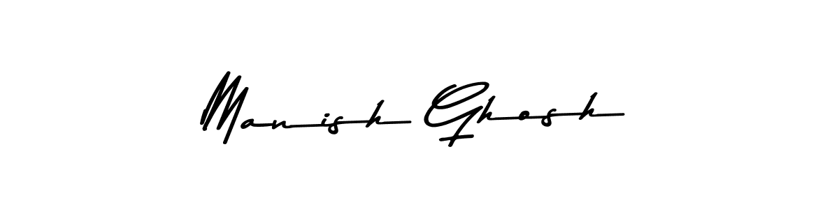 It looks lik you need a new signature style for name Manish Ghosh. Design unique handwritten (Asem Kandis PERSONAL USE) signature with our free signature maker in just a few clicks. Manish Ghosh signature style 9 images and pictures png