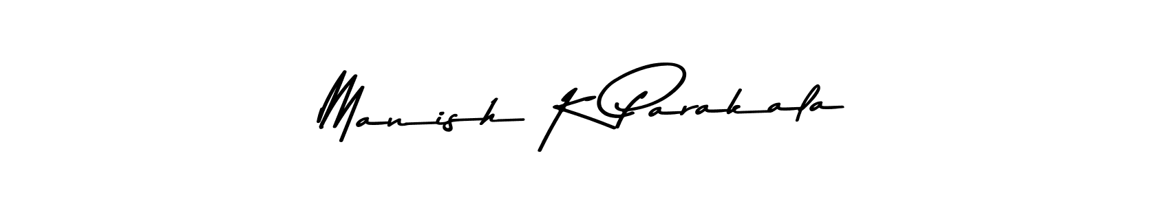 How to make Manish K Parakala signature? Asem Kandis PERSONAL USE is a professional autograph style. Create handwritten signature for Manish K Parakala name. Manish K Parakala signature style 9 images and pictures png