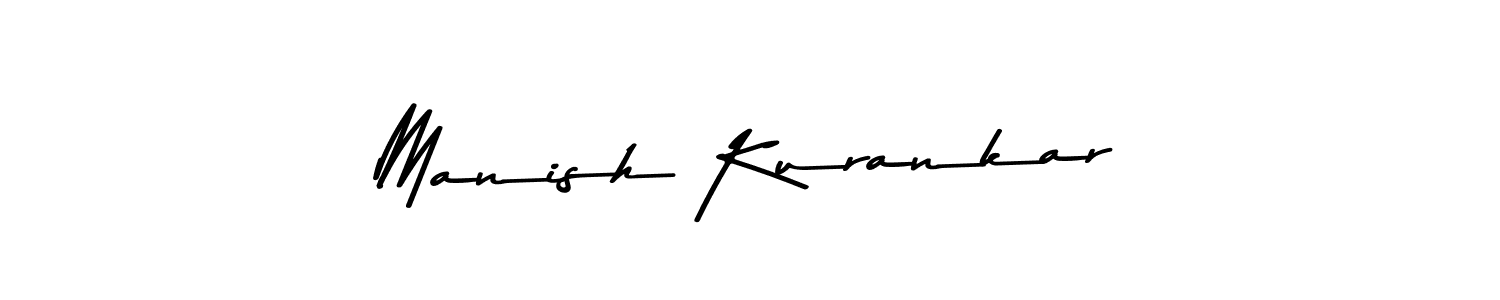 Similarly Asem Kandis PERSONAL USE is the best handwritten signature design. Signature creator online .You can use it as an online autograph creator for name Manish Kurankar. Manish Kurankar signature style 9 images and pictures png