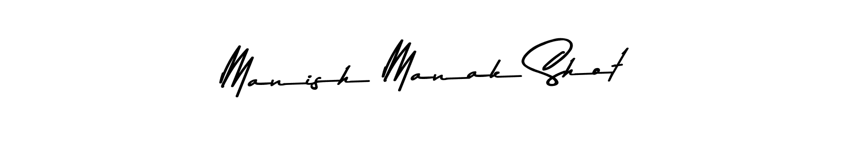 Make a beautiful signature design for name Manish Manak Shot. Use this online signature maker to create a handwritten signature for free. Manish Manak Shot signature style 9 images and pictures png