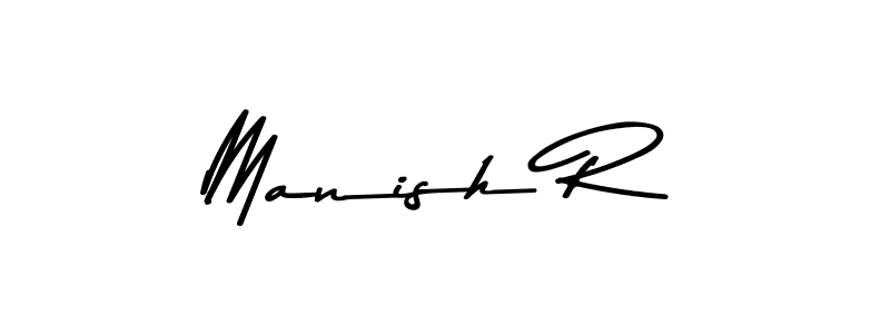 Similarly Asem Kandis PERSONAL USE is the best handwritten signature design. Signature creator online .You can use it as an online autograph creator for name Manish R. Manish R signature style 9 images and pictures png