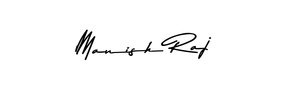 Manish Raj stylish signature style. Best Handwritten Sign (Asem Kandis PERSONAL USE) for my name. Handwritten Signature Collection Ideas for my name Manish Raj. Manish Raj signature style 9 images and pictures png