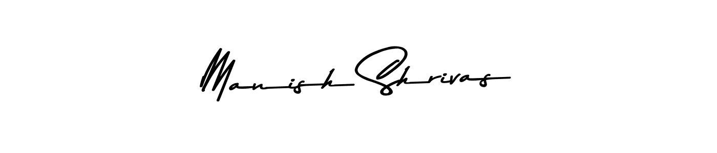 How to make Manish Shrivas signature? Asem Kandis PERSONAL USE is a professional autograph style. Create handwritten signature for Manish Shrivas name. Manish Shrivas signature style 9 images and pictures png