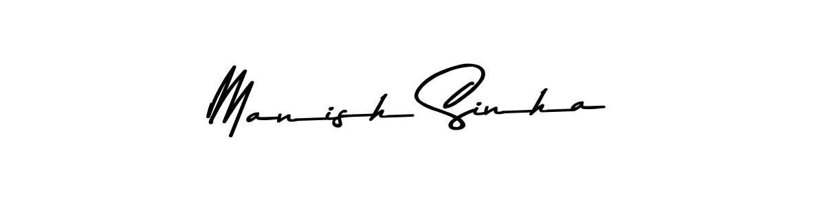 Make a beautiful signature design for name Manish Sinha. Use this online signature maker to create a handwritten signature for free. Manish Sinha signature style 9 images and pictures png