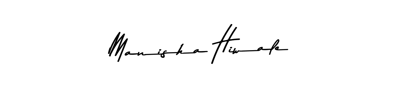 Design your own signature with our free online signature maker. With this signature software, you can create a handwritten (Asem Kandis PERSONAL USE) signature for name Manisha Hiwale. Manisha Hiwale signature style 9 images and pictures png