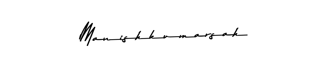 Here are the top 10 professional signature styles for the name Manishkumarsah. These are the best autograph styles you can use for your name. Manishkumarsah signature style 9 images and pictures png