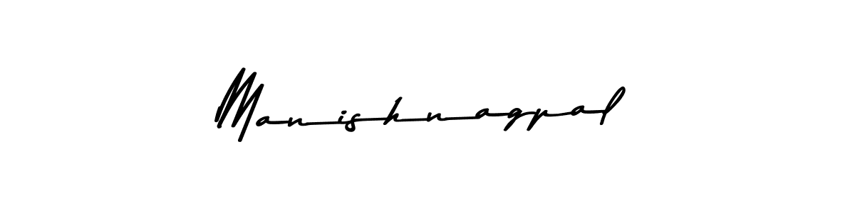 Make a beautiful signature design for name Manishnagpal. With this signature (Asem Kandis PERSONAL USE) style, you can create a handwritten signature for free. Manishnagpal signature style 9 images and pictures png