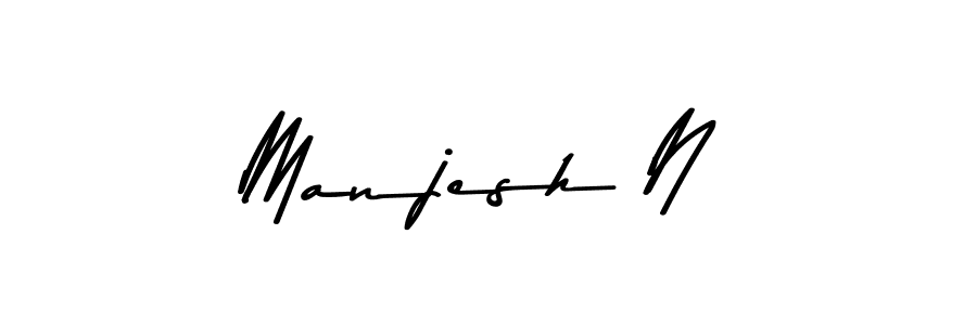Check out images of Autograph of Manjesh N name. Actor Manjesh N Signature Style. Asem Kandis PERSONAL USE is a professional sign style online. Manjesh N signature style 9 images and pictures png