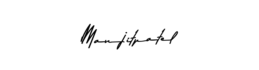 Also we have Manjitpatel name is the best signature style. Create professional handwritten signature collection using Asem Kandis PERSONAL USE autograph style. Manjitpatel signature style 9 images and pictures png