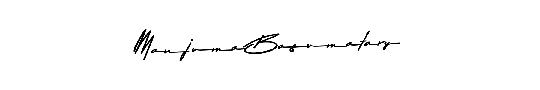 Manjuma Basumatary stylish signature style. Best Handwritten Sign (Asem Kandis PERSONAL USE) for my name. Handwritten Signature Collection Ideas for my name Manjuma Basumatary. Manjuma Basumatary signature style 9 images and pictures png