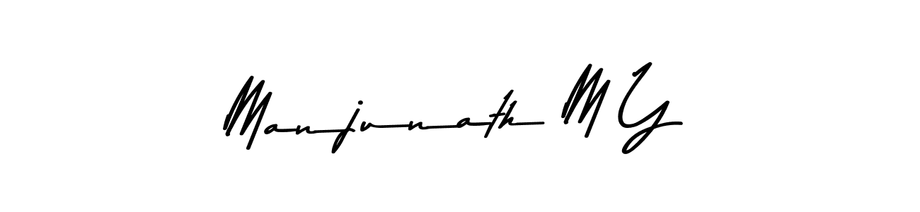 You can use this online signature creator to create a handwritten signature for the name Manjunath M Y. This is the best online autograph maker. Manjunath M Y signature style 9 images and pictures png