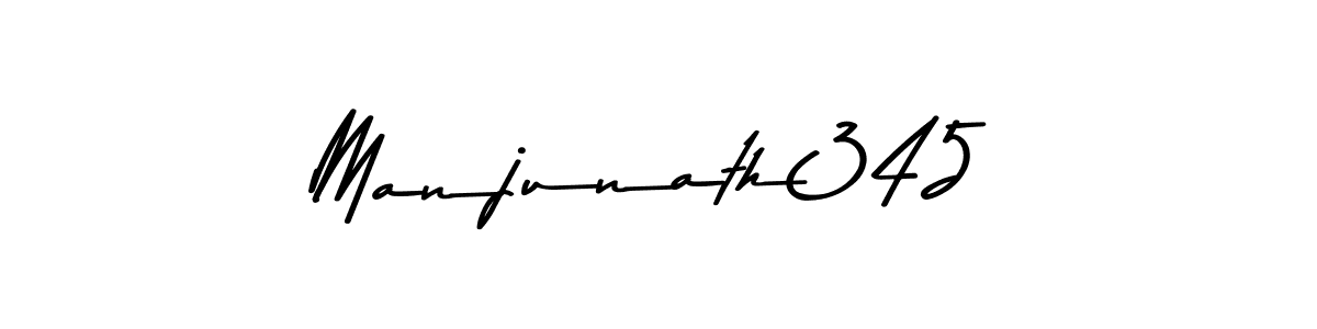 Similarly Asem Kandis PERSONAL USE is the best handwritten signature design. Signature creator online .You can use it as an online autograph creator for name Manjunath345. Manjunath345 signature style 9 images and pictures png