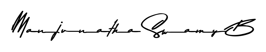 Quickly download Manjunatha Swamy B name signature in high-resolution PNG using Asem Kandis PERSONAL USE style. Ready to insert into PDFs and online applications. Manjunatha Swamy B signature style 9 images and pictures png