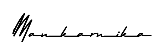 Practice writing Mankarnika with the flow of Asem Kandis PERSONAL USE lettering. A fantastic source of inspiration for developing your personal signature style. Mankarnika signature style 9 images and pictures png
