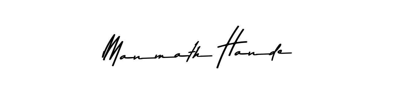 Also You can easily find your signature by using the search form. We will create Manmath Hande name handwritten signature images for you free of cost using Asem Kandis PERSONAL USE sign style. Manmath Hande signature style 9 images and pictures png